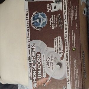 Cordless Toilet Brush - White